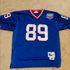 New York Giants Mark Bavaro 1990 Superbowl Jersey